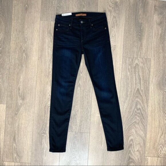 Anthropologie Joe's Jeans Icon Skinny Ankle Blaire Jeans Denim Dark Wash - Picture 6 of 15